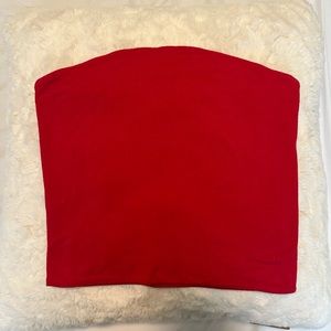 Brandy Melville Red Tube Top